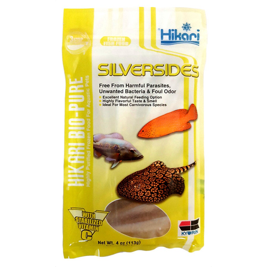 Hikari USA Silversides Frozen Fish Food 1ea/4 oz