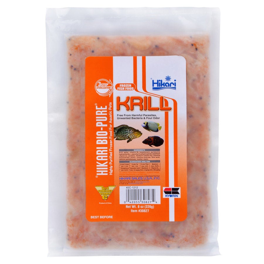 Hikari USA Bio-Pure Frozen Krill Fish Food 1ea/8 oz